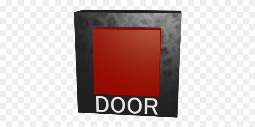 358x359 I Made A Front View Of The Fnaf1 Door Button In Blender Utility Software, Business Card, Paper, Text HD PNG Download