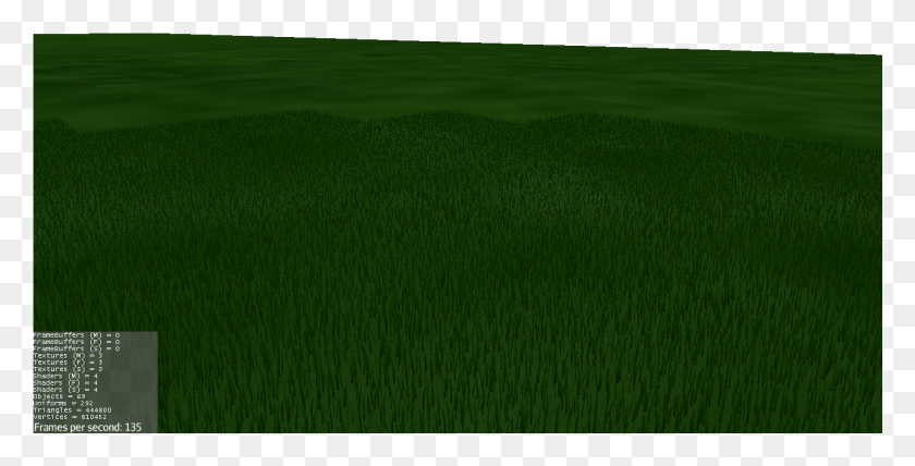 1367x646 I Made A Simple 6 Tri Grass Blade Model And Generated Field, Plant, Green, Rug HD PNG Download
