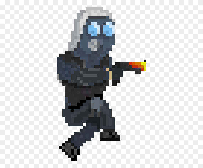 373x637 I Made An 8 Bit Picture Of The Ct Model Check It Out Gif Cs Go, Rug, Animal, Vulture HD PNG Download