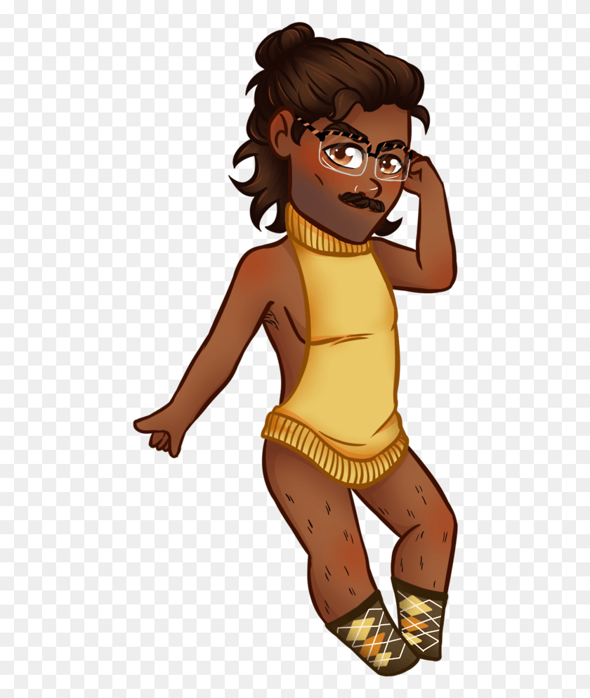 464x933 I Made Dream Daddy Virgin Killer Sweater Charms I39m Cartoon, Mammal, Animal, Person HD PNG Download