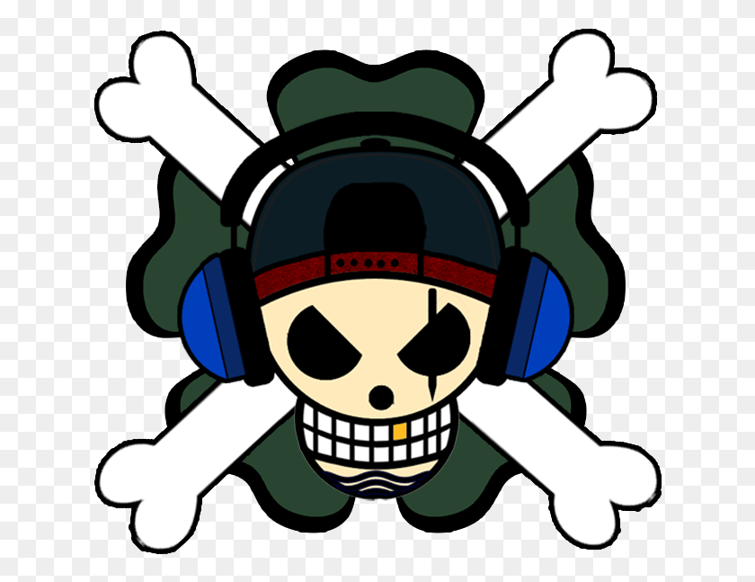 634x587 I Made My Own Jolly Roger What Do You Guys Think I Straw Hat Pirates Logo Black And White, Pirate, Meal, Food HD PNG Download