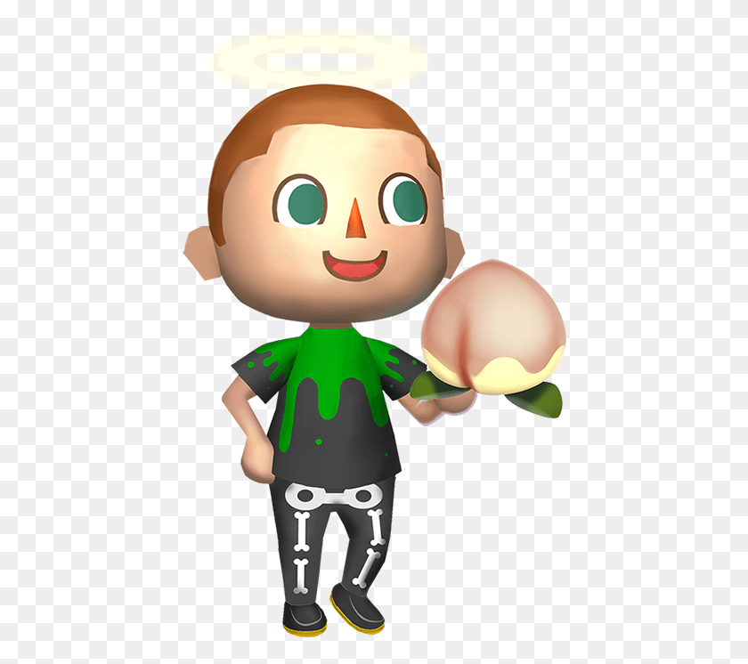 432x686 I Made My Villager In The Official New Leaf Artwork Animal Crossing, Plant, Toy HD PNG Download