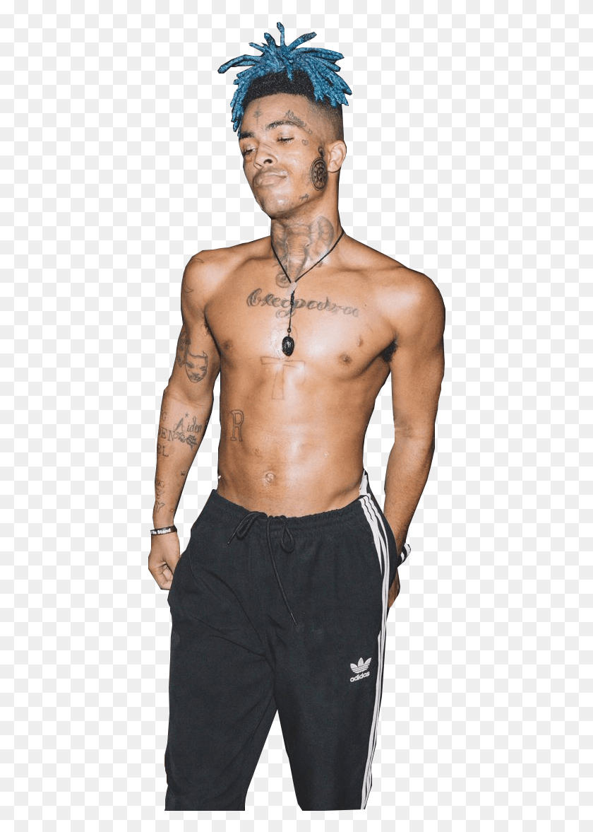 422x1117 I Made This Photo Of X Jahseh Dwayne Ricardo Onfroy Autopsy, Person, Human, Man HD PNG Download