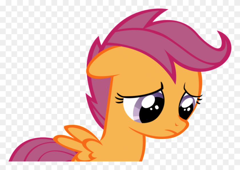 800x551 Descargar Png Extraño A Mis Padres Se Siente Mal Mlp Scootaloo Triste, Gráficos, Ropa Hd Png