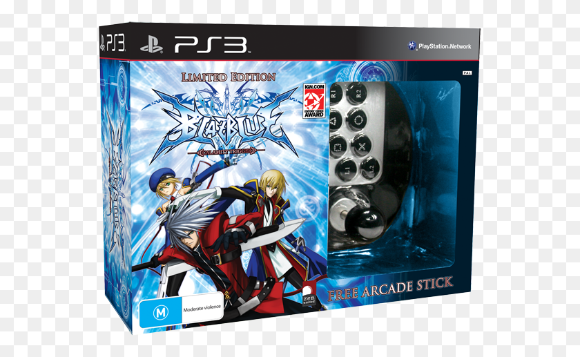 555x457 I Must Admit That Initially I Thought This Generic Blazblue Calamity Trigger Arcade Stick, Person, Human, Poster HD PNG Download