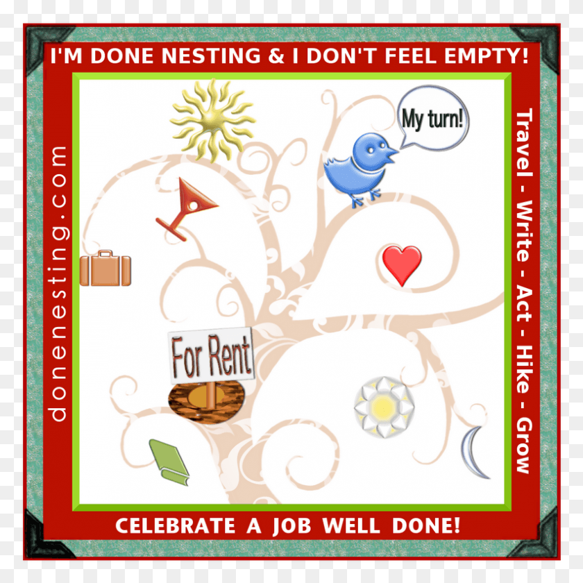 793x794 I Really Like The Image I Came Up With For Done Nesting Illustration, Label, Text, Poster HD PNG Download