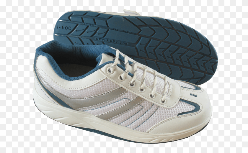 638x459 I Roc Slip Resistant Athletic Blue Lace Up Sneakers, Shoe, Footwear, Clothing HD PNG Download