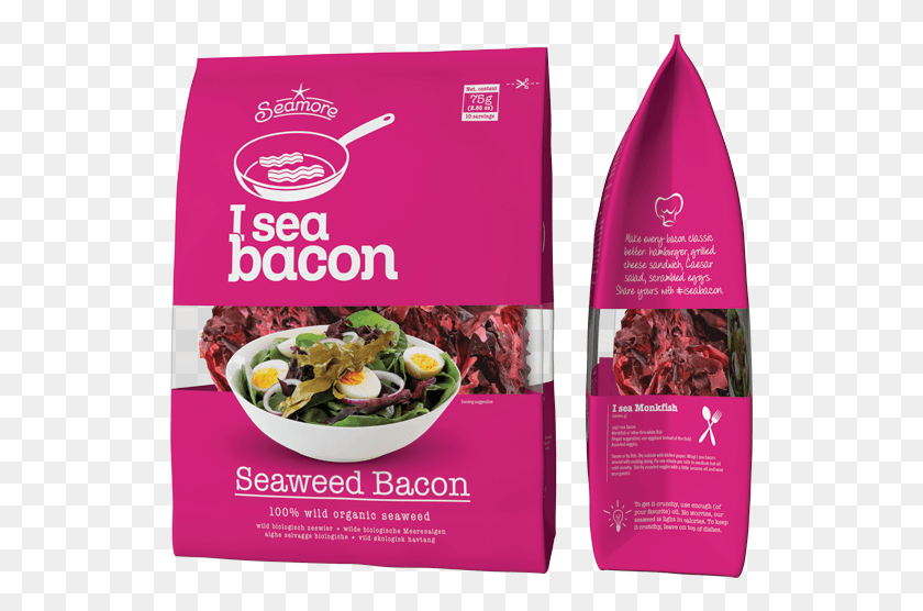 531x496 I Sea Bacon Package Seamore I Sea Bacon, Flyer, Poster, Paper HD PNG Download