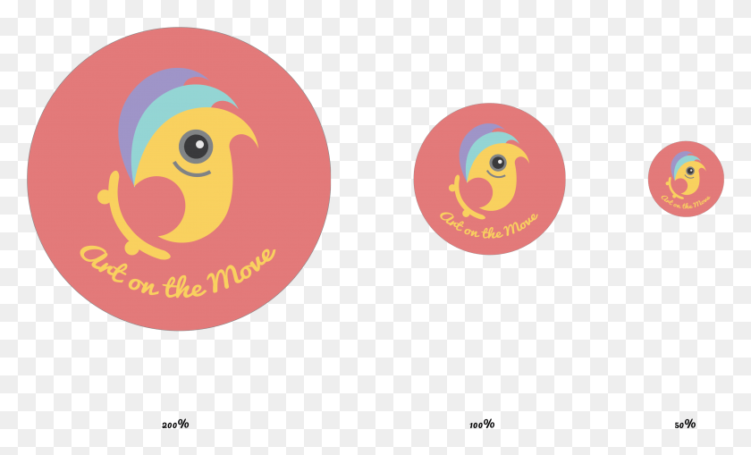 3787x2181 I Started Working With A Pink Background As I Felt Circle, Bird, Animal, Text HD PNG Download