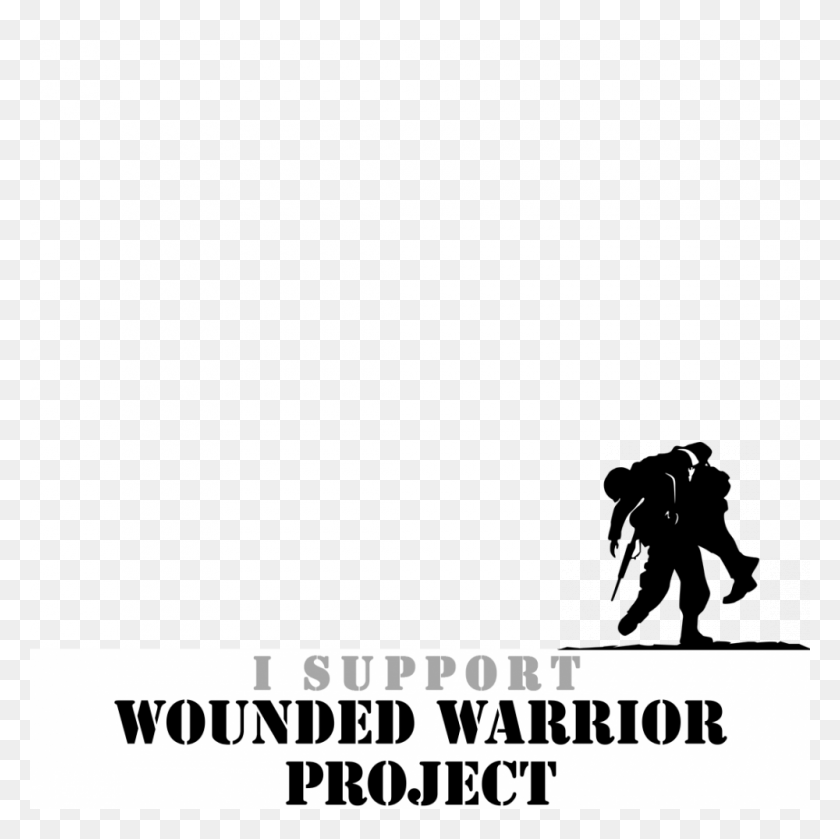 1000x1000 I Support Wounded Warrior Project Profile Picture Overlay Wounded Warrior Project, Text, Clothing, Apparel HD PNG Download