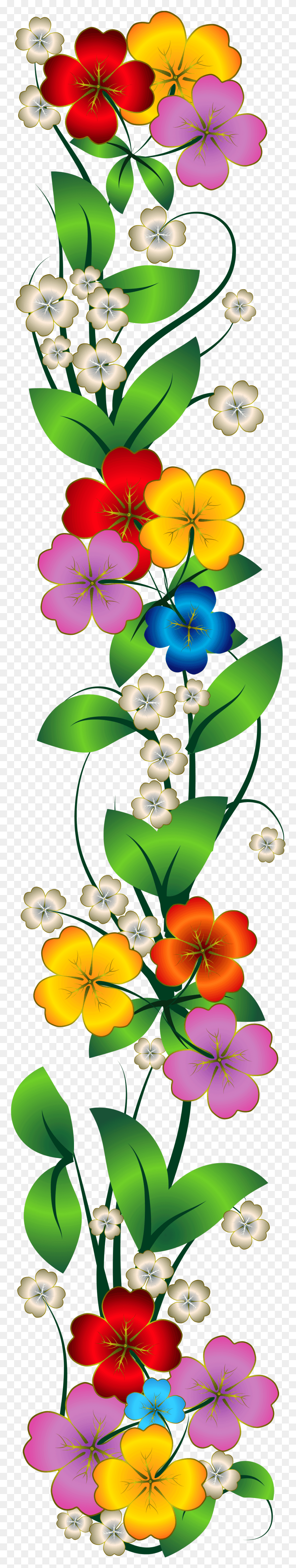 1001x5634 I T Kzztve Itt Flower Line Clip Art, Plant, Graphics HD PNG Download
