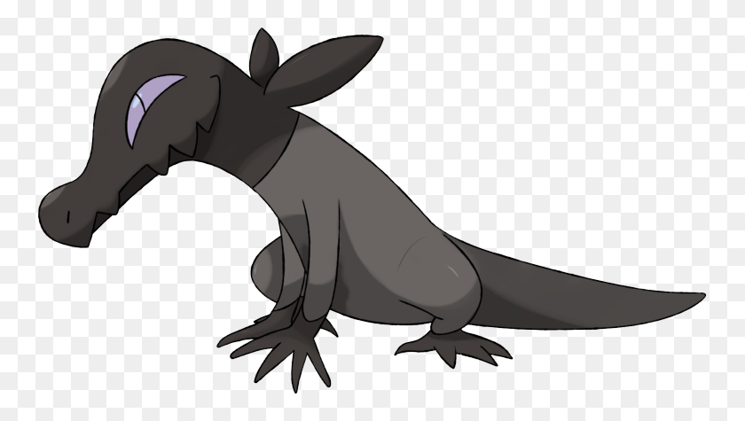 755x415 I Think That Hawlucnha And Greninja May Have Been My Marine Iguana, Animal, Wildlife, Mammal HD PNG Download