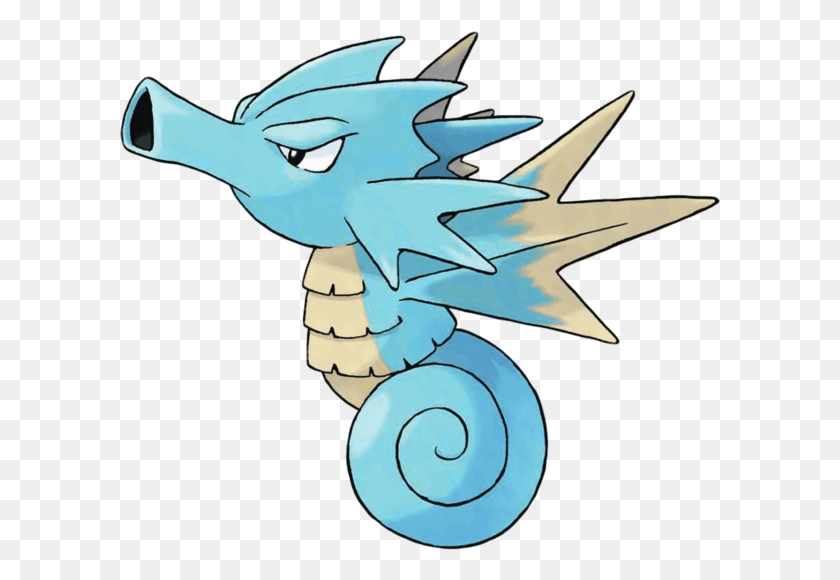 601x520 I Think The Anime Did More For Horsea Than People Acknowledge Seadra Pokemon, Dragon, Symbol, Star Symbol HD PNG Download