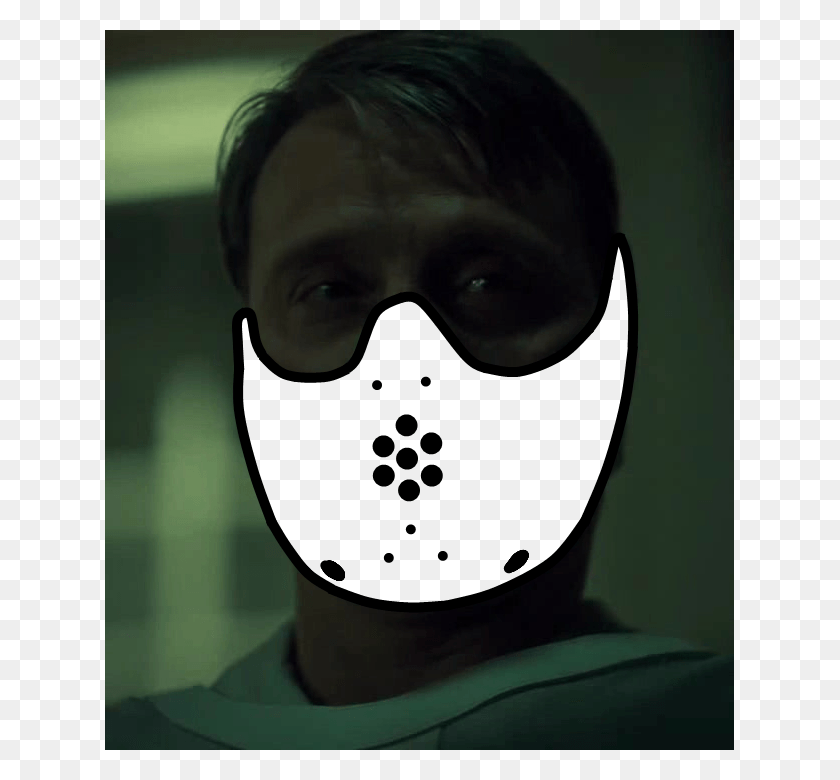 629x720 I Thought For A Bit Of A Laugh We Could Doodle On Hannibal39s Illustration, Person, Human, Head HD PNG Download