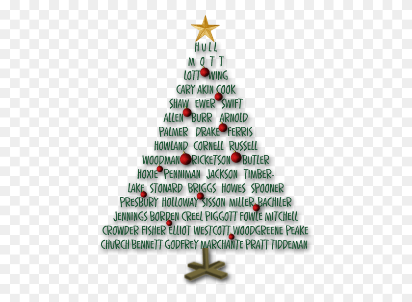 441x557 I Used Photoshop 5 To Make My Tree Shape And Type My Decorated Christmas Tree In Photoshop, Plant, Ornament HD PNG Download