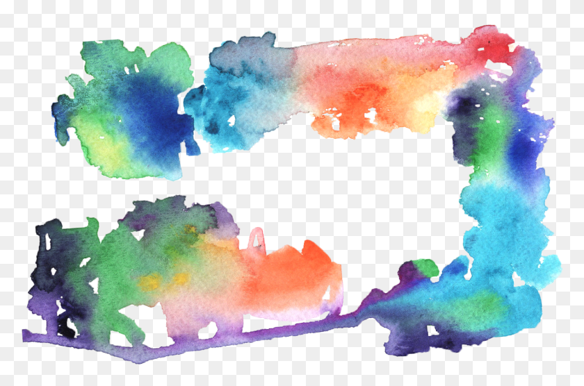 1466x934 I Used Watercolor Paint To Play With Color Palettes Watercolor Paint, Pattern, Graphics HD PNG Download