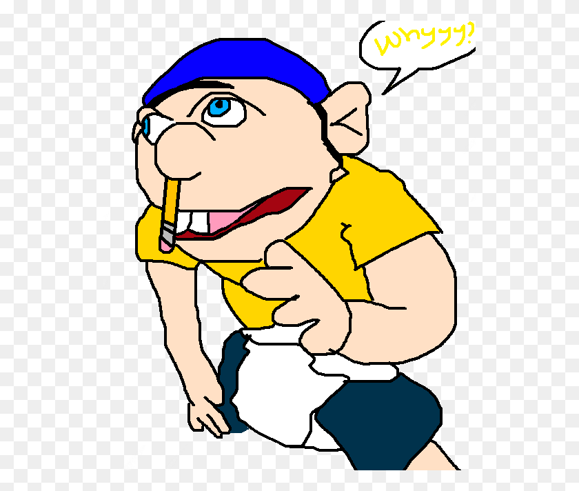 540x652 Quiero Conocer A Jeffy Dibujo Lineal, Persona, Humano, Rostro Hd Png