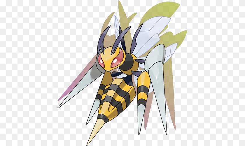 446x500 I Want My Reveals Pokemon Mega Beedrill Ex Collection Box, Animal, Invertebrate, Insect, Bee PNG