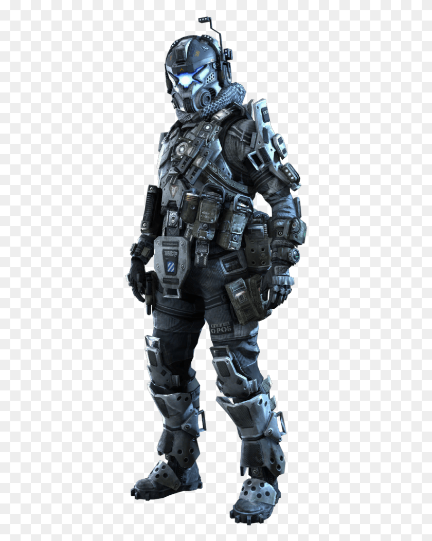 357x993 I Was Always Impressed With How Tasteful The Female Titanfall 2 Pilot Customization, Helmet, Clothing, Apparel HD PNG Download