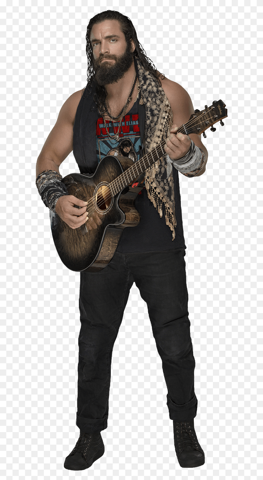 618x1473 I Was Bummed That Elias Was Left Out Of The Hof Fashion Transparent Elias Wwe, Guitar, Leisure Activities, Musical Instrument HD PNG Download