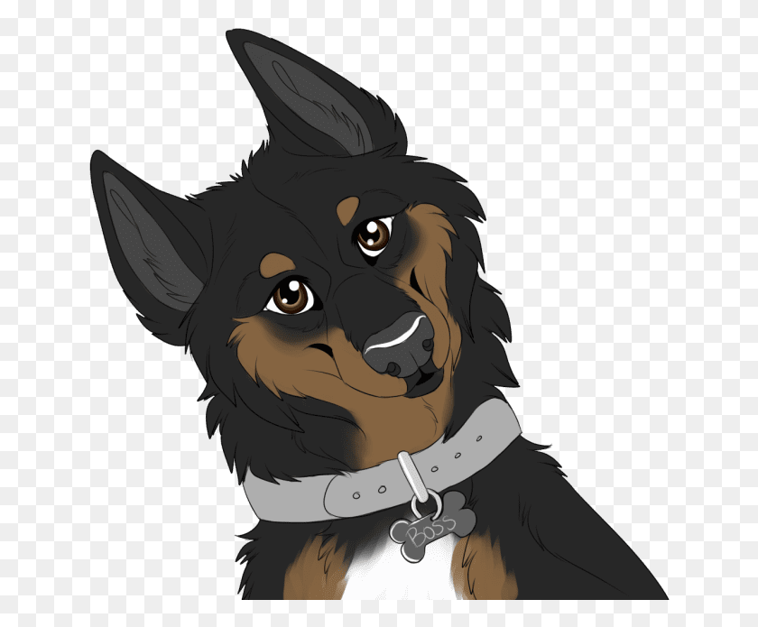 644x635 I Will Digitally Draw Cartoon And Realistic Animals Realistic Cartoon Dog Drawing, Accessories, Accessory, Collar HD PNG Download