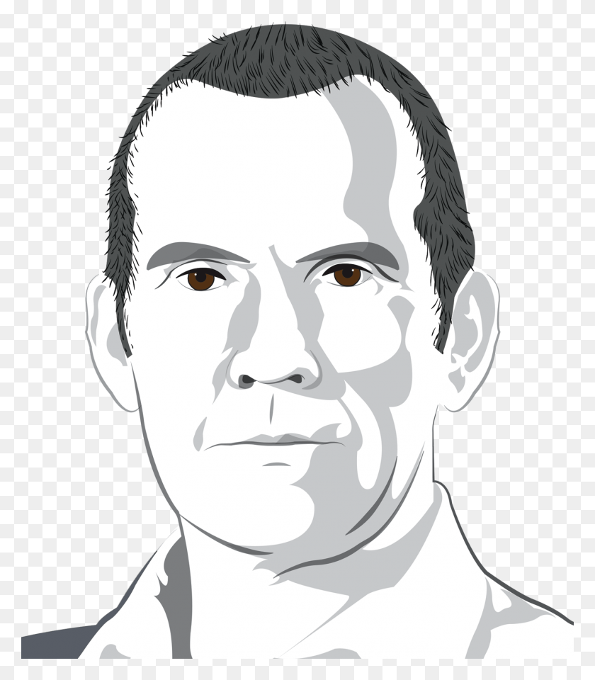 1384x1598 Ian Mcharg Illustration, Head, Face, Person HD PNG Download