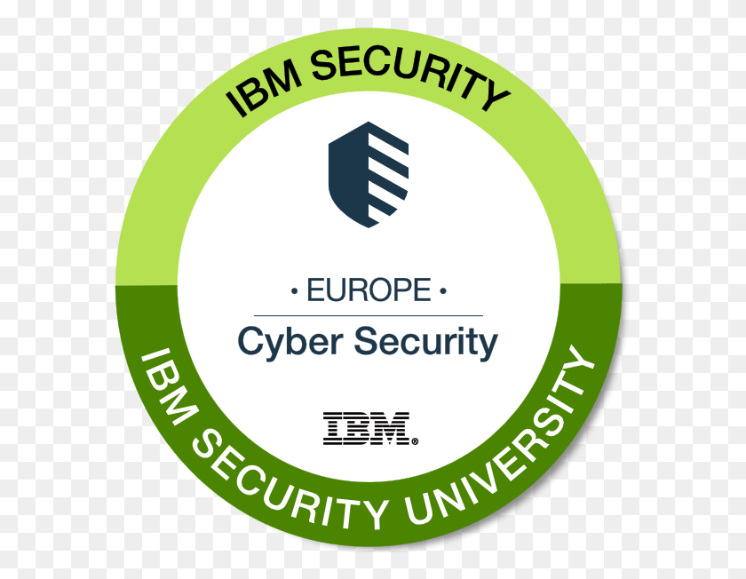 584x592 Ibm Cyber Security University, Label, Text, Sticker HD PNG Download