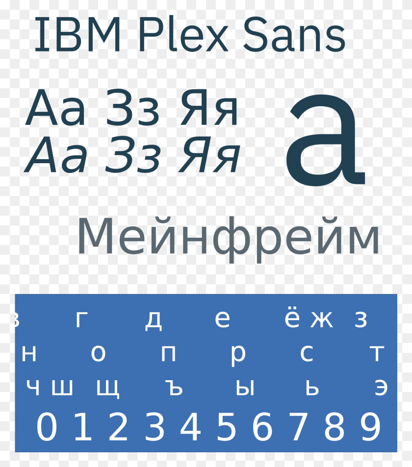 1404x1609 Ibm Plex Cyrillic Ibm Logo Fonts, Текст, Число, Символ Hd Png Скачать