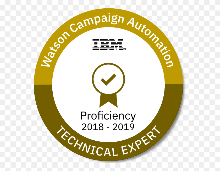 586x593 Ibm Watson Campaign Automation 2018 2019, Label, Text, Symbol HD PNG Download