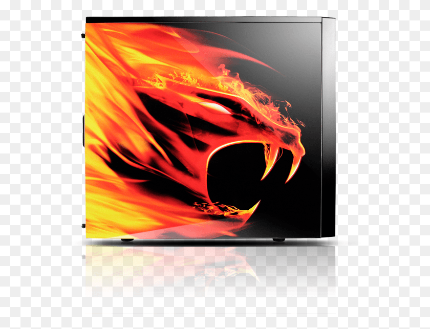 573x583 Ibuypower Announces Availability Chimera 4 Fourth Generation Ibuypower Chimera Case, Poster, Advertisement HD PNG Download