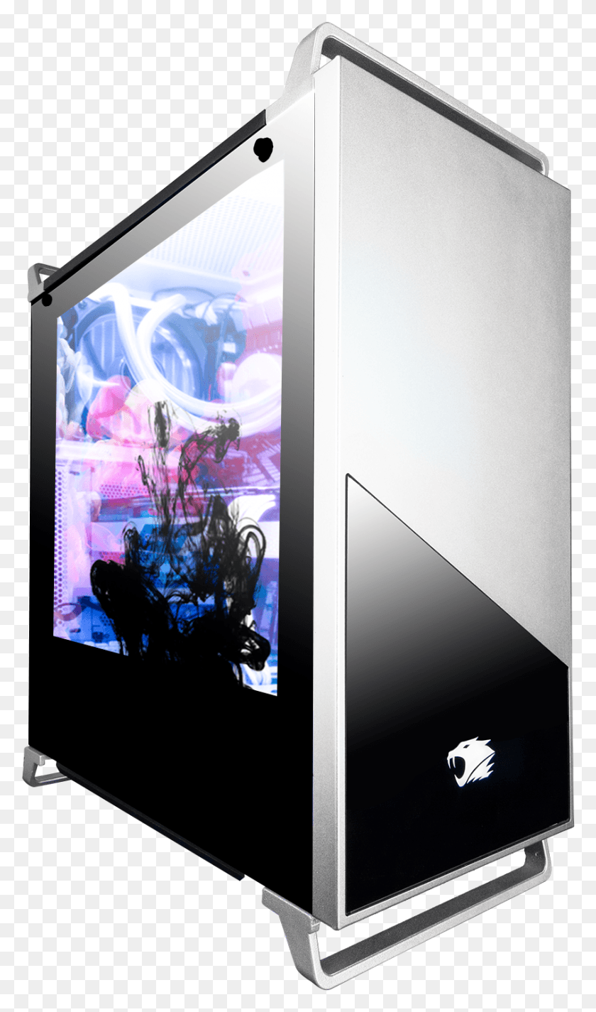 846x1481 Ibuypower Transparent Lcd Gaming Pc Ibuypower, Electronics, Monitor, Screen HD PNG Download