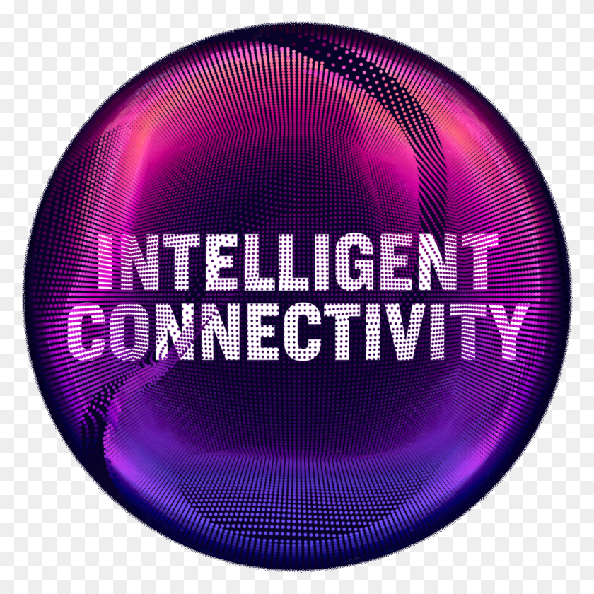 1020x1020 Ic Logo Mobile World Congress Интеллектуальная Связь, Сфера, Фиолетовый, Освещение Hd Png Скачать