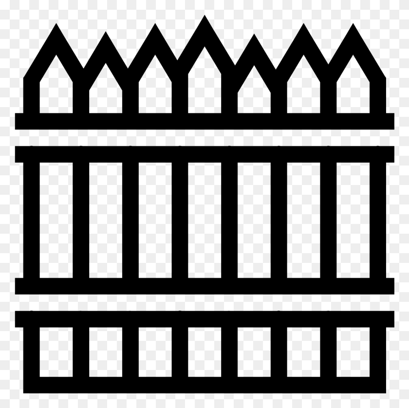 1462x1459 Ic Ne Fence Compound Wall Icon, Gray, World Of Warcraft HD PNG Download