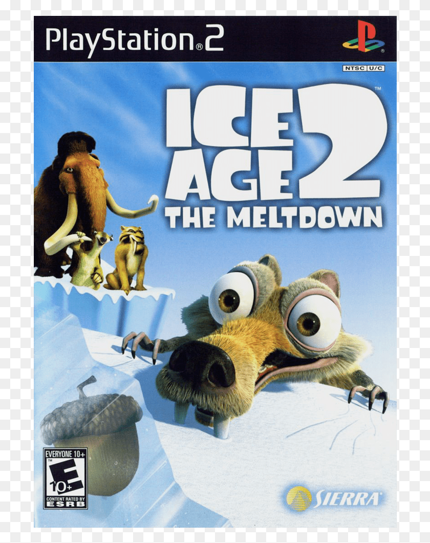 710x1001 Descargar Png Ice Age 2 Front Ice Age 2 Game Boy Advance, Aire Libre, Publicidad, Cartel Hd Png