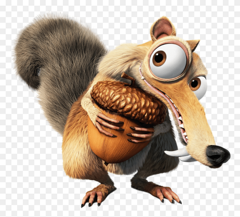 3779x3403 Ice Age Scrat Decal Wall Sticker For Bedrooms Cars HD PNG Download