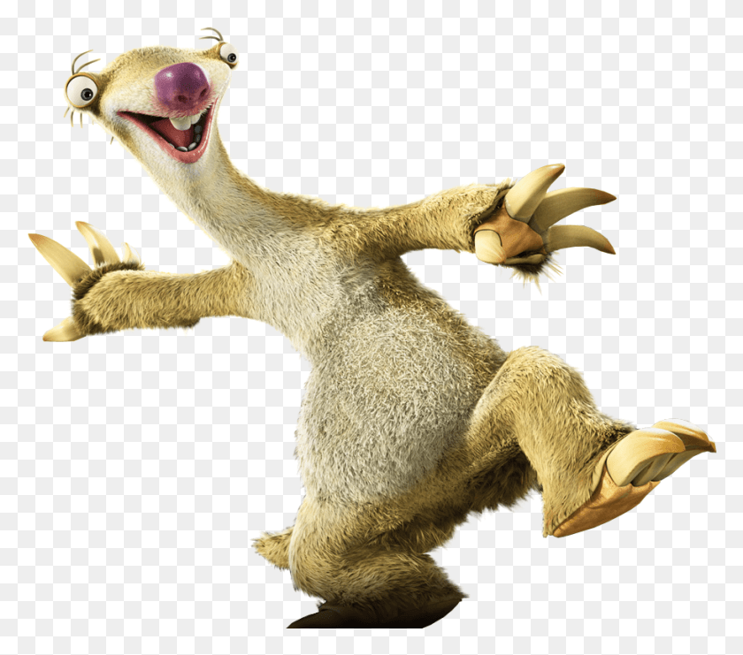 911x796 Ice Age Sid, Mammal, Animal, Hook HD PNG Download
