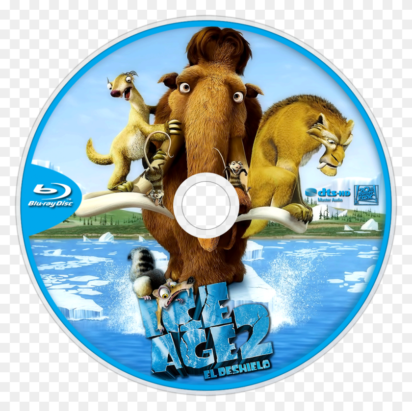 1000x1000 Descargar Png Ice Age The Meltdown Cover, Disk, Dvd Hd Png