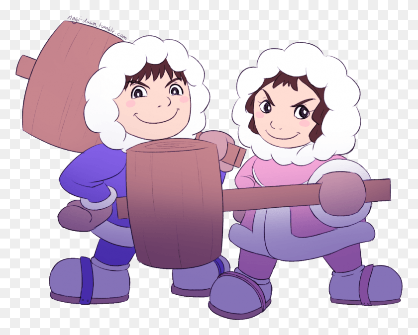 1058x833 Ice Climbers Drawing For Successfully Wobbling My Boyfriend Cartoon, Female, Girl, Text HD PNG Download
