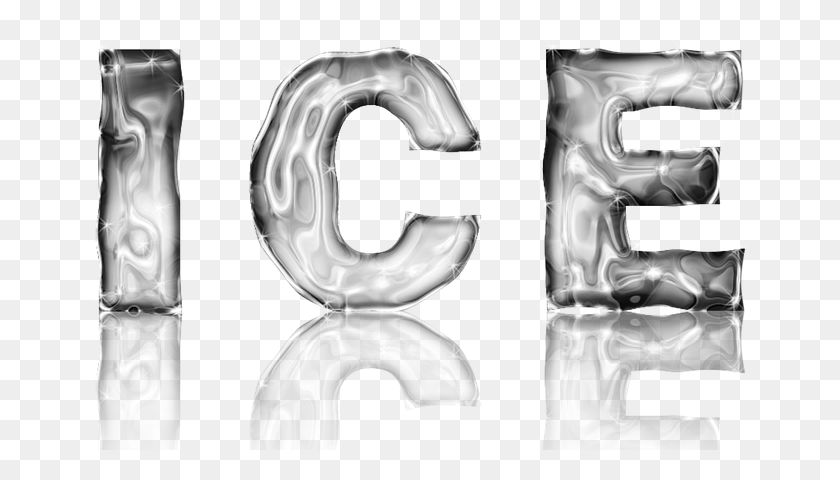676x420 Ice Cold Ice Text Design Holiday Photoshop Monochrome, Alphabet, Number HD PNG Download