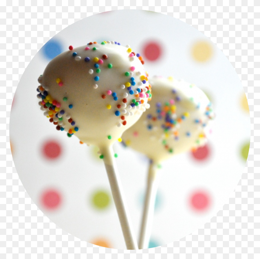 845x843 Ice Cream Cake Pops Cake Pops Sprinkles, Sweets, Food, Confectionery HD PNG Download