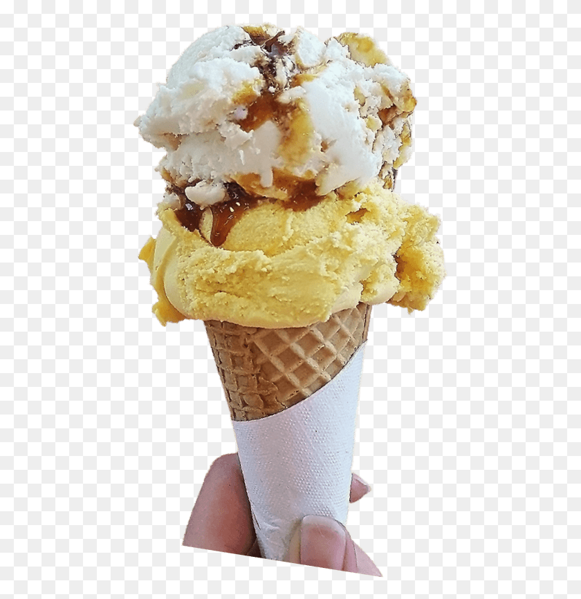 459x807 Рожок Мороженого Рожок Мороженого, Сливки, Десерт, Еда Hd Png Скачать