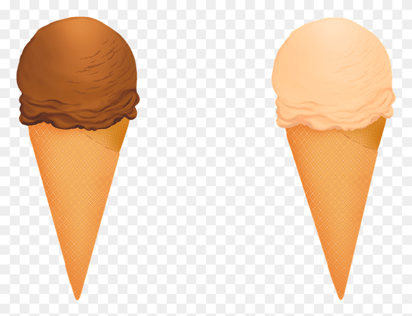 783x588 Мороженое Десерт Сладкие Сладости Ванильное Мороженое Рожок Мороженого, Сливки, Еда, Крем Hd Png Скачать