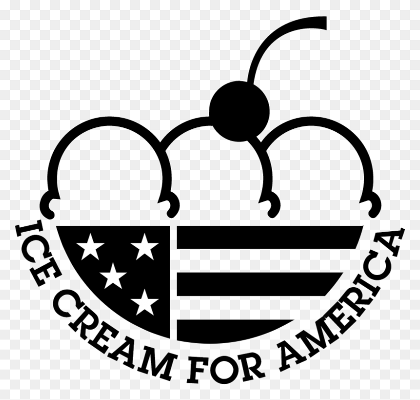 800x760 Ice Cream For America Vector Ice Cream, Symbol, Star Symbol, Lighting HD PNG Download