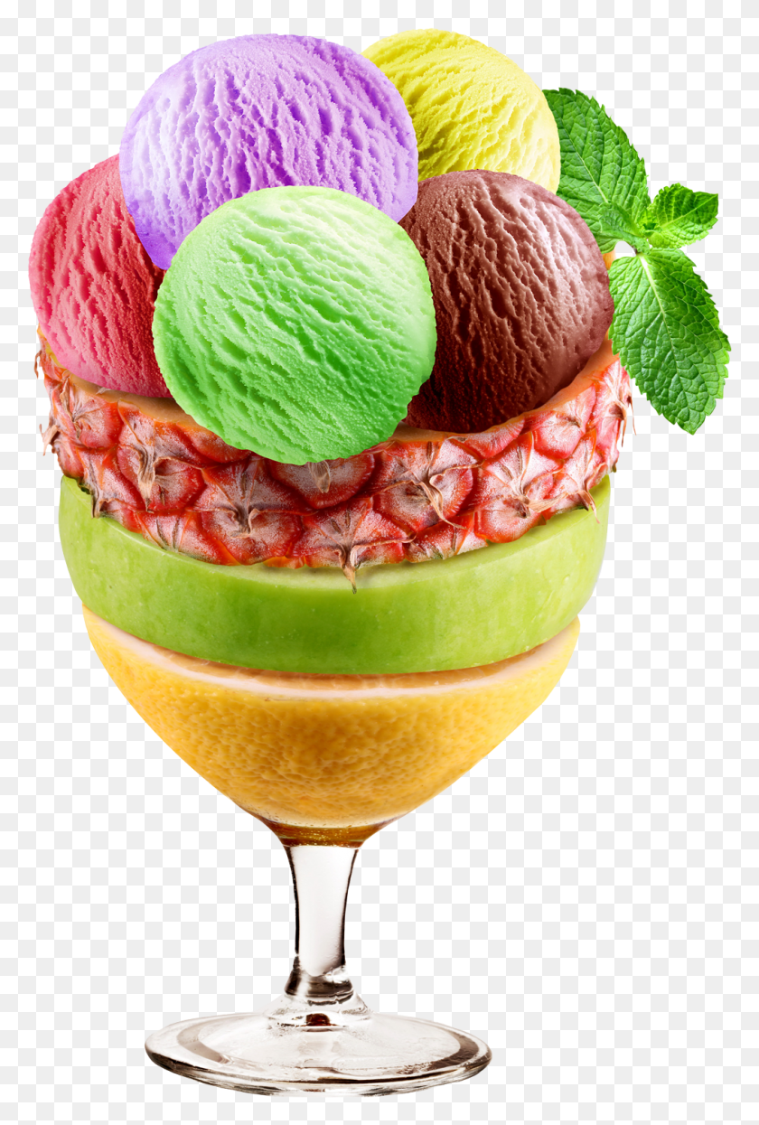 1013x1540 Ice Cream Image Ice Cream Image, Plant, Cream, Dessert HD PNG Download