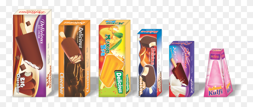 1329x505 Ice Cream Packaging Box Chocobar Packaging, Pez Dispenser, Food, Gum HD PNG Download