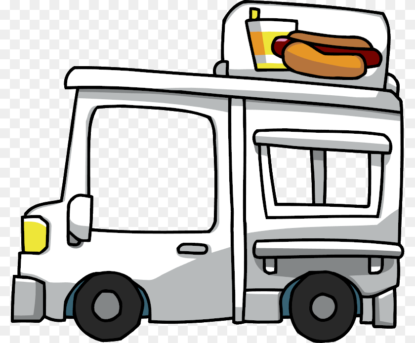 Ice Cream Truck, Transportation, Van, Vehicle, Caravan PNG