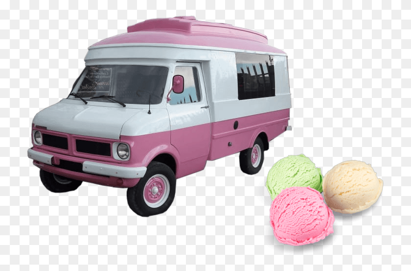 731x493 Ice Cream Van Compact Van, Truck, Vehicle, Transportation HD PNG Download