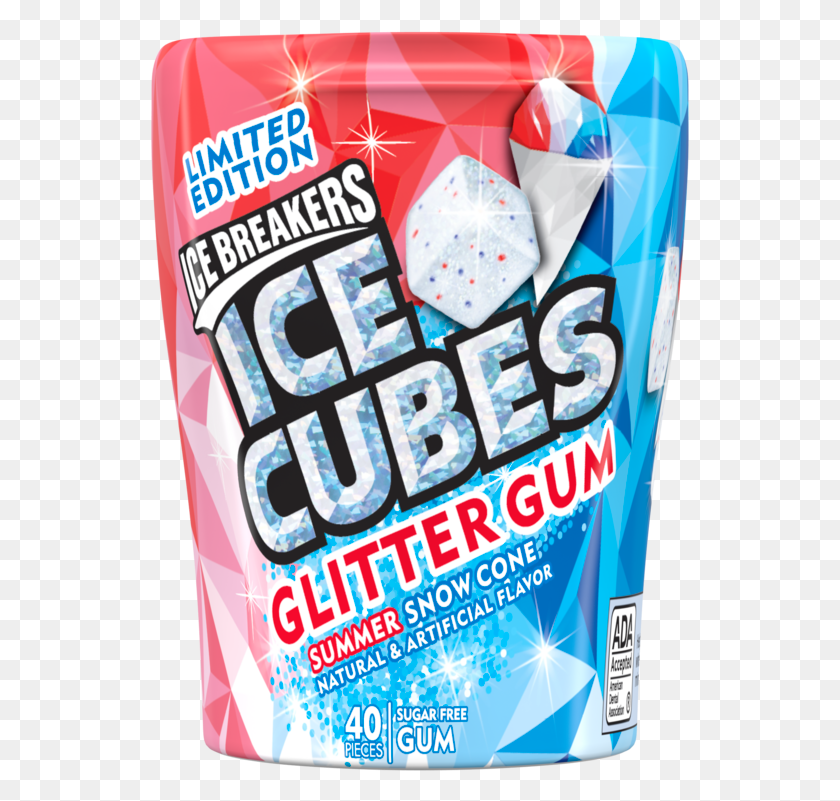 541x741 Ice Cubes Glitter Gum, Toothpaste, Paper, Food Descargar Hd Png