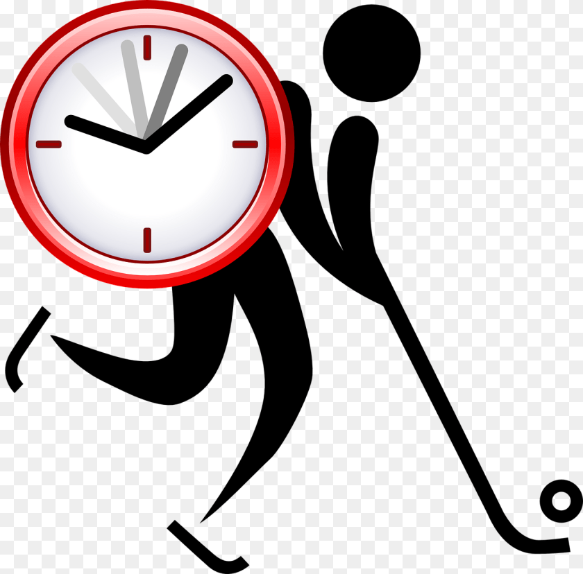 1280x1262 Ice Hockey, Analog Clock, Clock Sticker PNG