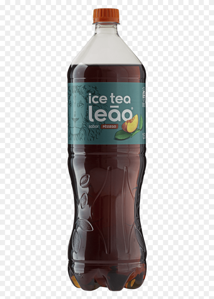315x1111 Ice Tea Pessego Leao, Soda, Beverage, Drink HD PNG Download